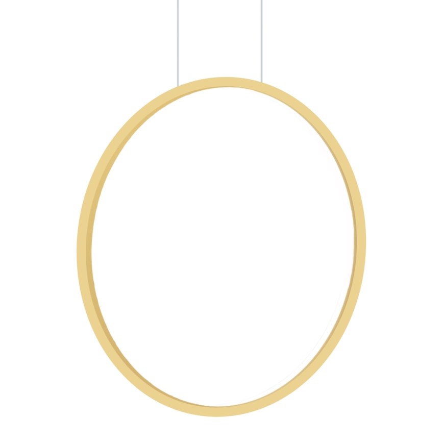 Підвісна LED люстра для ванної кімнати SATURNO LED/28W/230V IP44 золотий