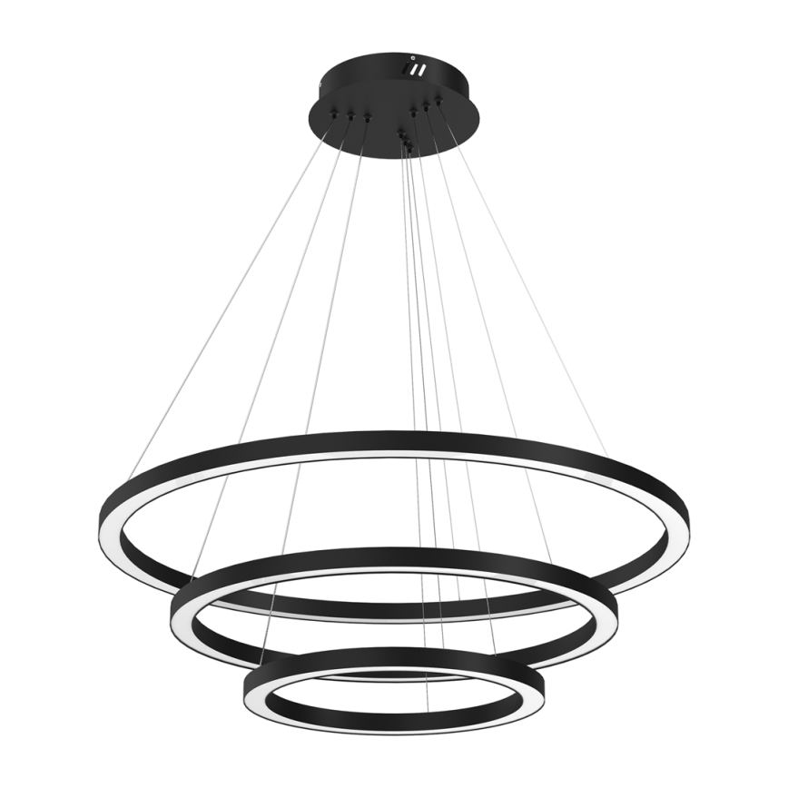 Підвісна LED люстра GALAXIA LED/85W/230V чорний