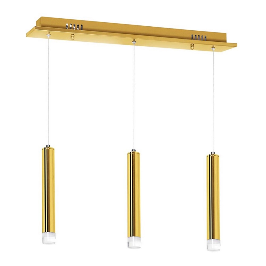 Підвісна LED люстра GOLDIE 3xLED/15W/230V золотий