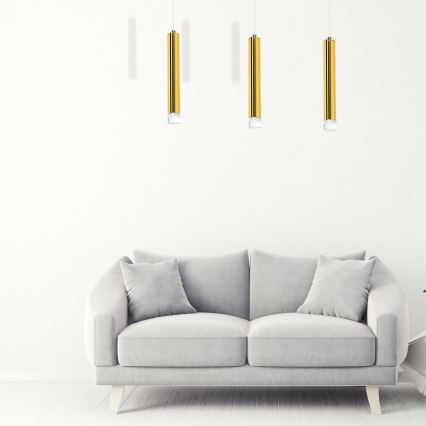 Підвісна LED люстра GOLDIE 3xLED/15W/230V золотий