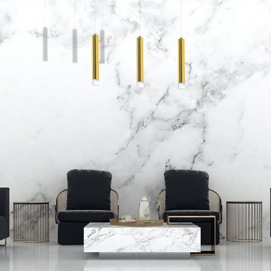 Підвісна LED люстра GOLDIE 3xLED/15W/230V золотий