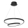 Підвісна LED люстра LUCERO LED/48W/230V чорний