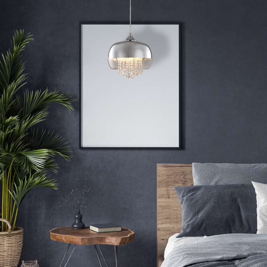 Підвісна LED люстра LUNA 1xE14/40W/230V