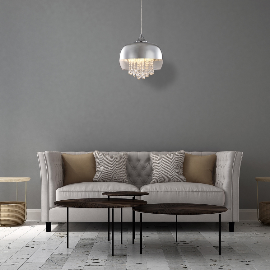 Підвісна LED люстра LUNA 1xE14/40W/230V