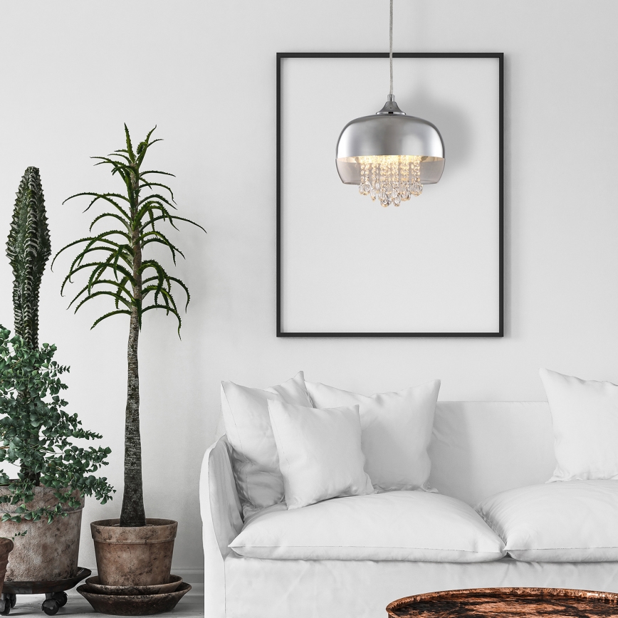 Підвісна LED люстра LUNA 1xE14/40W/230V