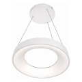 Підвісна LED-люстра на тросі DRAX LED/32W/230V 4000K Ø 38 см біла
