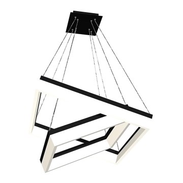 Підвісна LED люстра NERO 2xLED/80W/230V