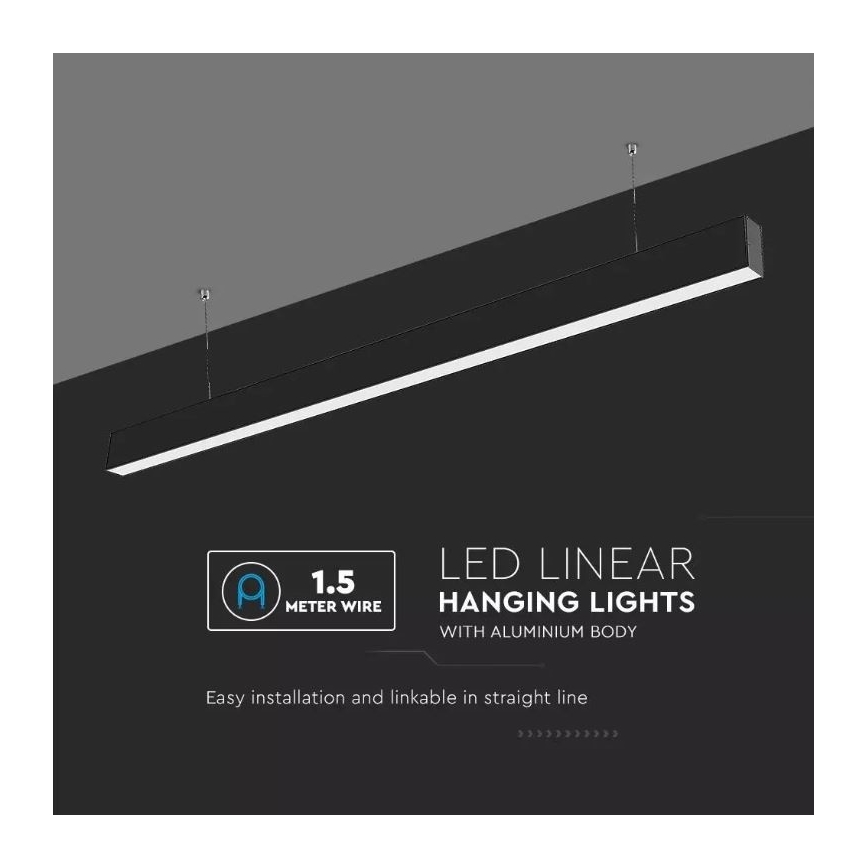 Підвісна LED люстра SAMSUNG CHIP LED/40W/230V 3000-6400K