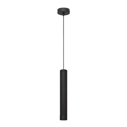 Підвісна LED люстра TUBA 1xGU10/4,8W/230V чорний