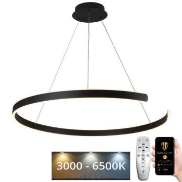 Підвісна LED люстра з регулюванням яскравості LED/100W/230V 3000-6500K + пульт дистанційного керування