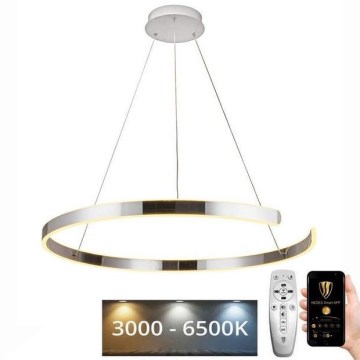 Підвісна LED люстра з регулюванням яскравості LED/100W/230V 3000-6500K + пульт дистанційного керування