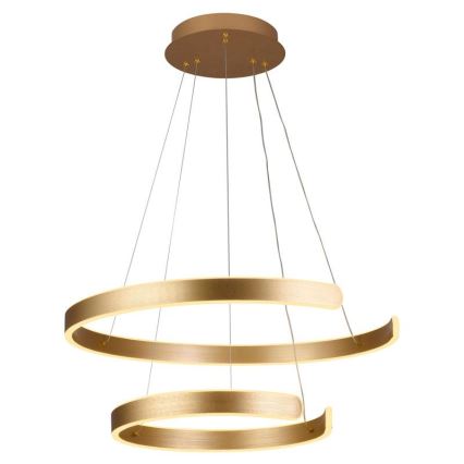 Підвісна LED люстра з регулюванням яскравості LED/120W/230V 3000-6500K + пульт дистанційного керування