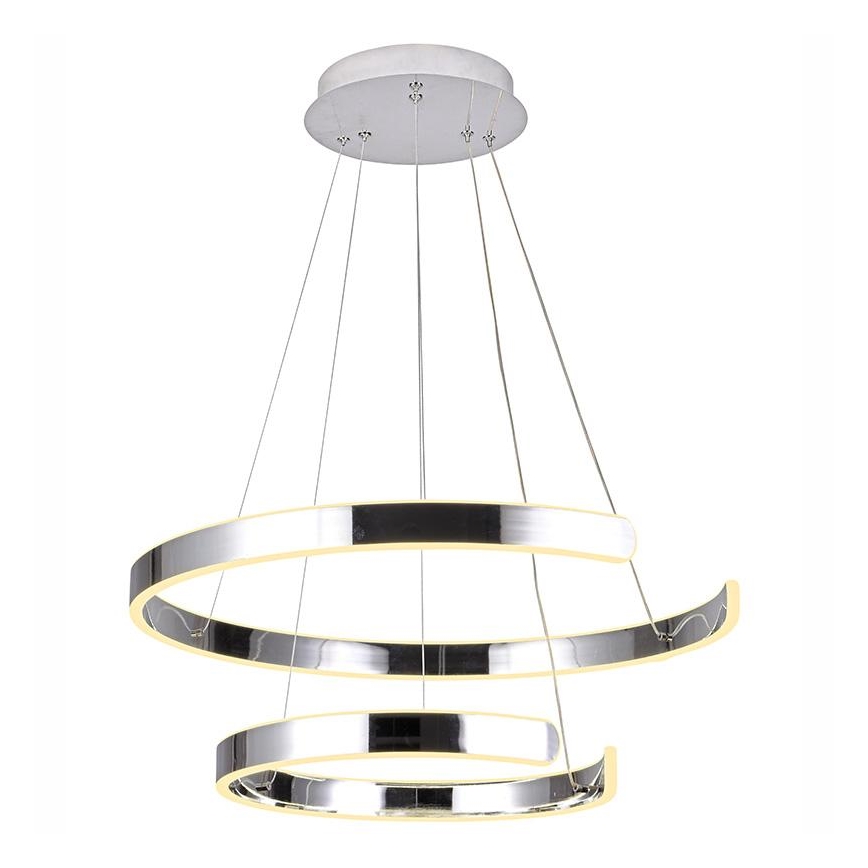 Підвісна LED люстра з регулюванням яскравості LED/120W/230V 3000-6500K + пульт дистанційного керування