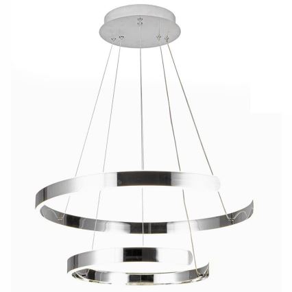 Підвісна LED люстра з регулюванням яскравості LED/120W/230V 3000-6500K + пульт дистанційного керування