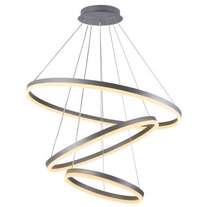 Підвісна LED люстра з регулюванням яскравості LED/125W/230V 3000-6500K + пульт дистанційного керування