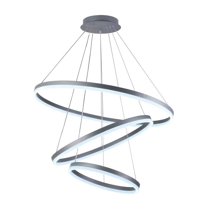 Підвісна LED люстра з регулюванням яскравості LED/125W/230V 3000-6500K + пульт дистанційного керування
