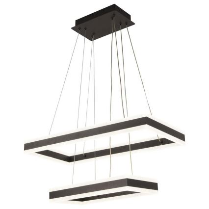 Підвісна LED люстра з регулюванням яскравості LED/130W/230V 3000-6500K + пульт дистанційного керування