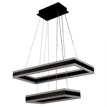 Підвісна LED люстра з регулюванням яскравості LED/130W/230V 3000-6500K + пульт дистанційного керування