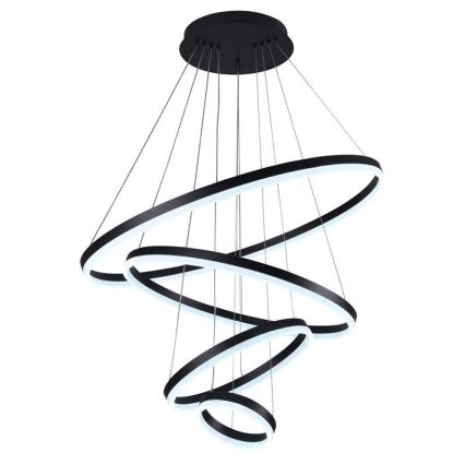 Підвісна LED люстра з регулюванням яскравості LED/165W/230V 3000-6500K + пульт дистанційного керування