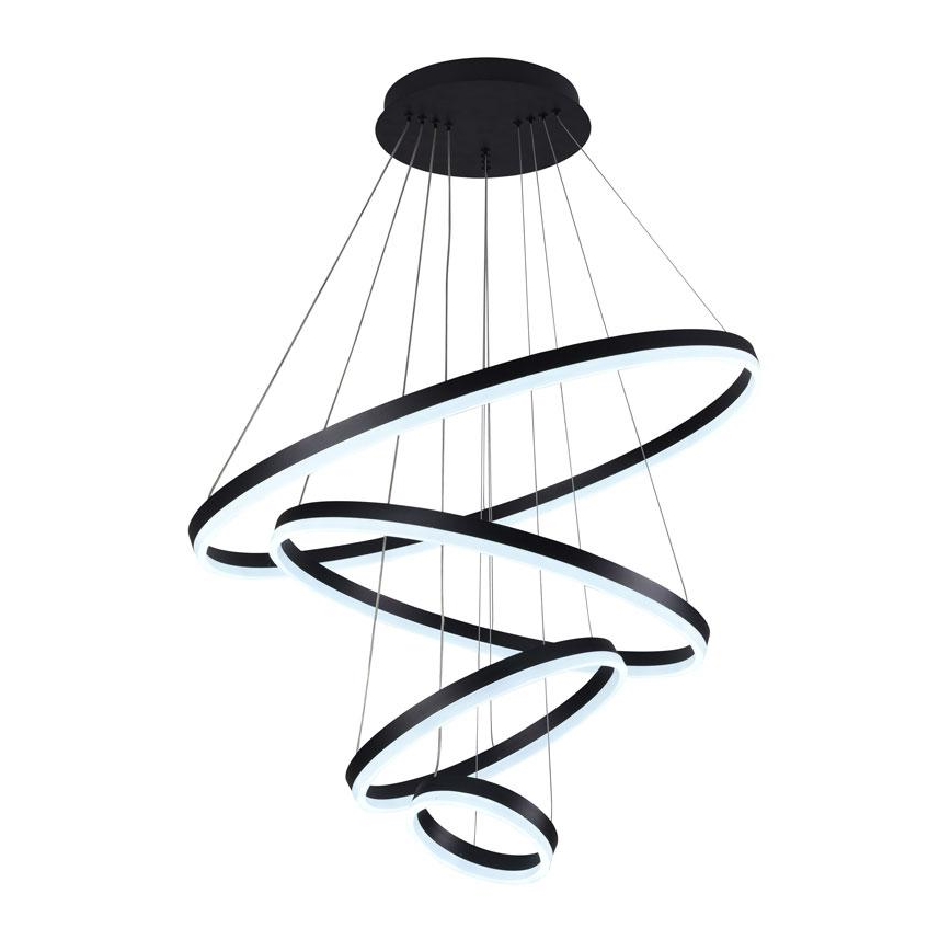 Підвісна LED люстра з регулюванням яскравості LED/165W/230V 3000-6500K + пульт дистанційного керування