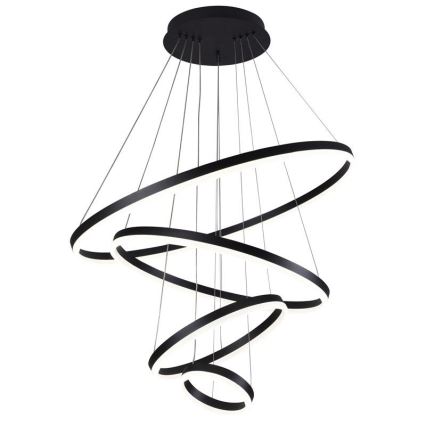 Підвісна LED люстра з регулюванням яскравості LED/165W/230V 3000-6500K + пульт дистанційного керування