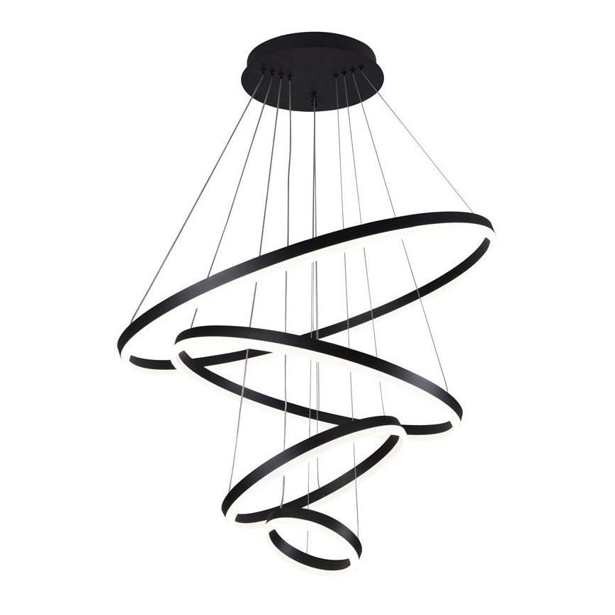 Підвісна LED люстра з регулюванням яскравості LED/165W/230V 3000-6500K + пульт дистанційного керування