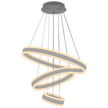Підвісна LED люстра з регулюванням яскравості LED/165W/230V 3000-6500K + пульт дистанційного керування