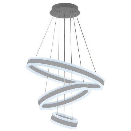 Підвісна LED люстра з регулюванням яскравості LED/165W/230V 3000-6500K + пульт дистанційного керування