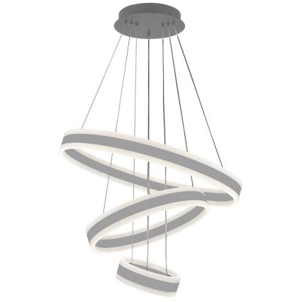 Підвісна LED люстра з регулюванням яскравості LED/165W/230V 3000-6500K + пульт дистанційного керування