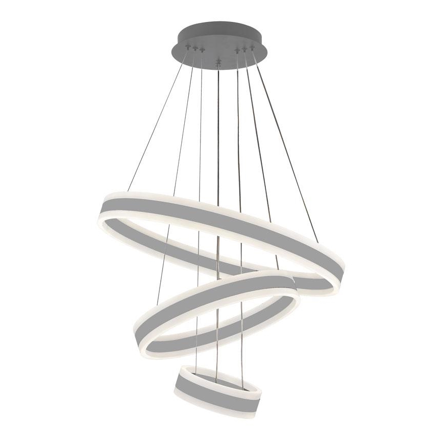 Підвісна LED люстра з регулюванням яскравості LED/165W/230V 3000-6500K + пульт дистанційного керування