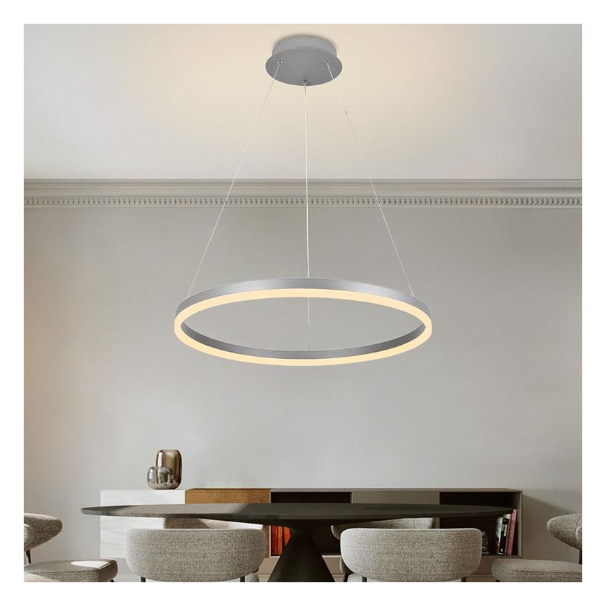 Підвісна LED люстра з регулюванням яскравості LED/42W/230V 3000-6500K + пульт дистанційного керування