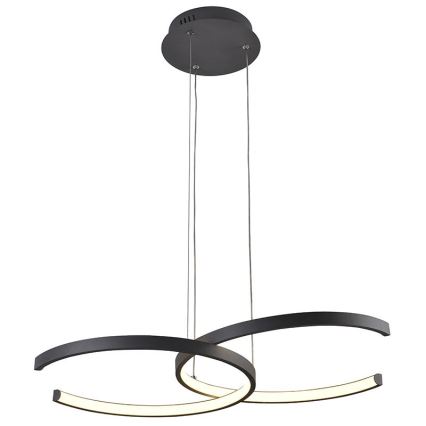 Підвісна LED люстра з регулюванням яскравості LED/50W/230V 3000-6500K + дистанційне керування