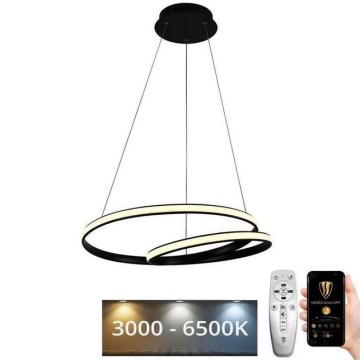 Підвісна LED люстра з регулюванням яскравості LED/65W/230V 3000-6500K + дистанційне керування