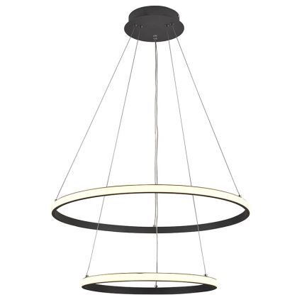 Підвісна LED люстра з регулюванням яскравості LED/75W/230V 3000-6500K + пульт дистанційного керування