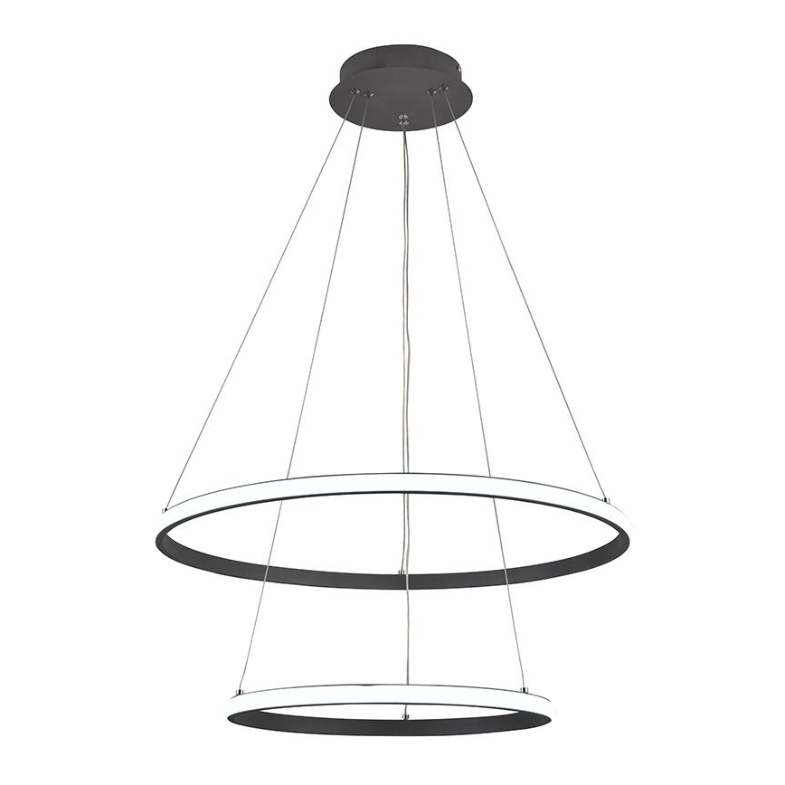 Підвісна LED люстра з регулюванням яскравості LED/75W/230V 3000-6500K + пульт дистанційного керування
