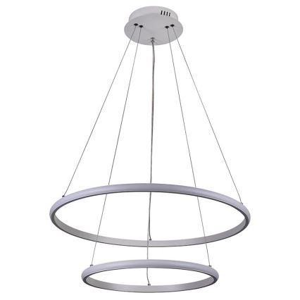 Підвісна LED люстра з регулюванням яскравості LED/75W/230V 3000-6500K + пульт дистанційного керування