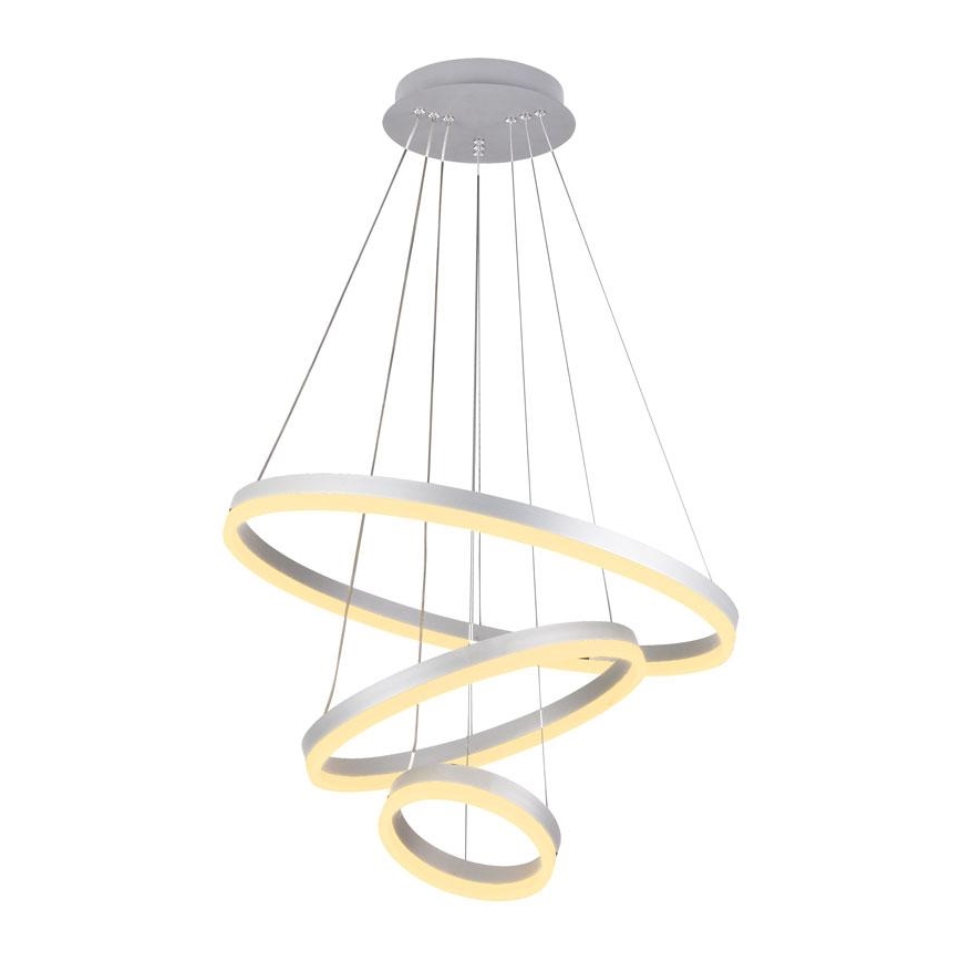 Підвісна LED люстра з регулюванням яскравості LED/85W/230V 3000-6500K + пульт дистанційного керування