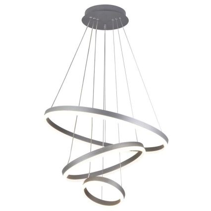 Підвісна LED люстра з регулюванням яскравості LED/85W/230V 3000-6500K + пульт дистанційного керування