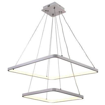 Підвісна LED люстра з регулюванням яскравості LED/90W/230V 3000-6500K + дистанційне керування