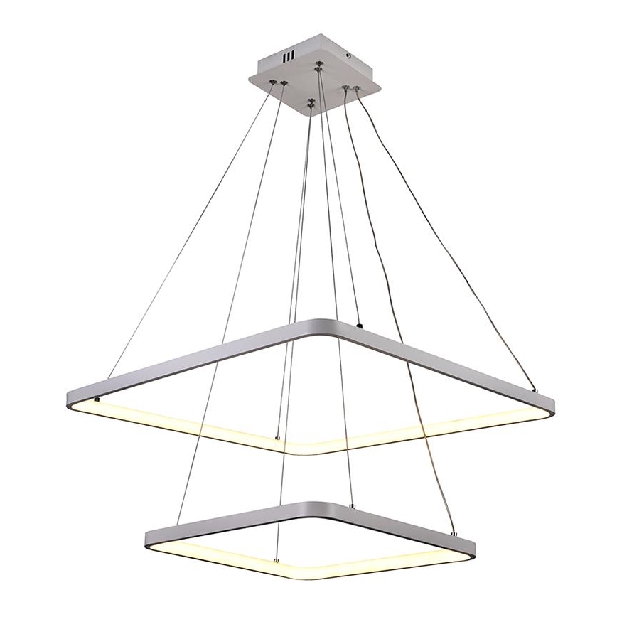 Підвісна LED люстра з регулюванням яскравості LED/90W/230V 3000-6500K + дистанційне керування
