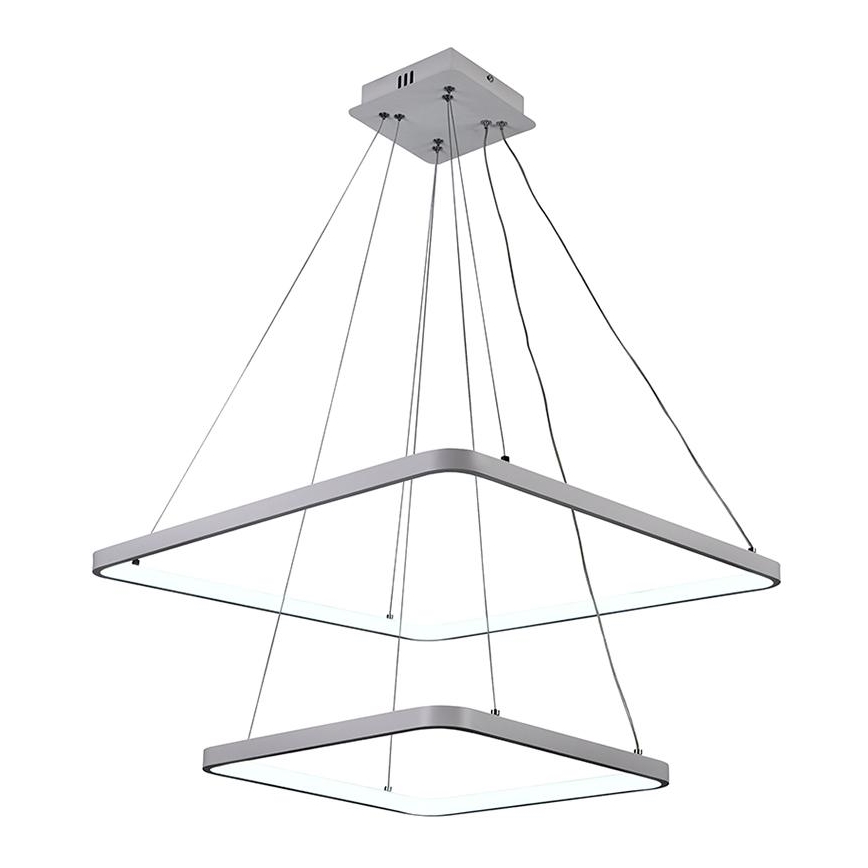 Підвісна LED люстра з регулюванням яскравості LED/90W/230V 3000-6500K + дистанційне керування