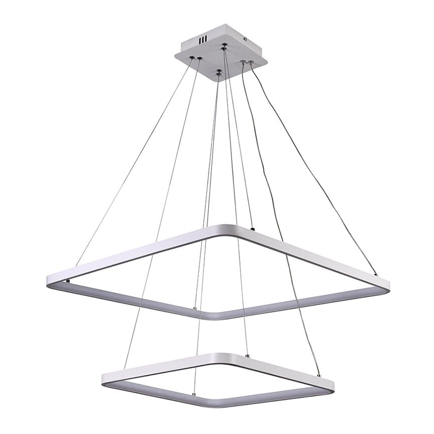 Підвісна LED люстра з регулюванням яскравості LED/90W/230V 3000-6500K + дистанційне керування