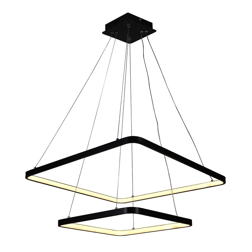 Підвісна LED люстра з регулюванням яскравості LED/90W/230V 3000-6500K + дистанційне керування