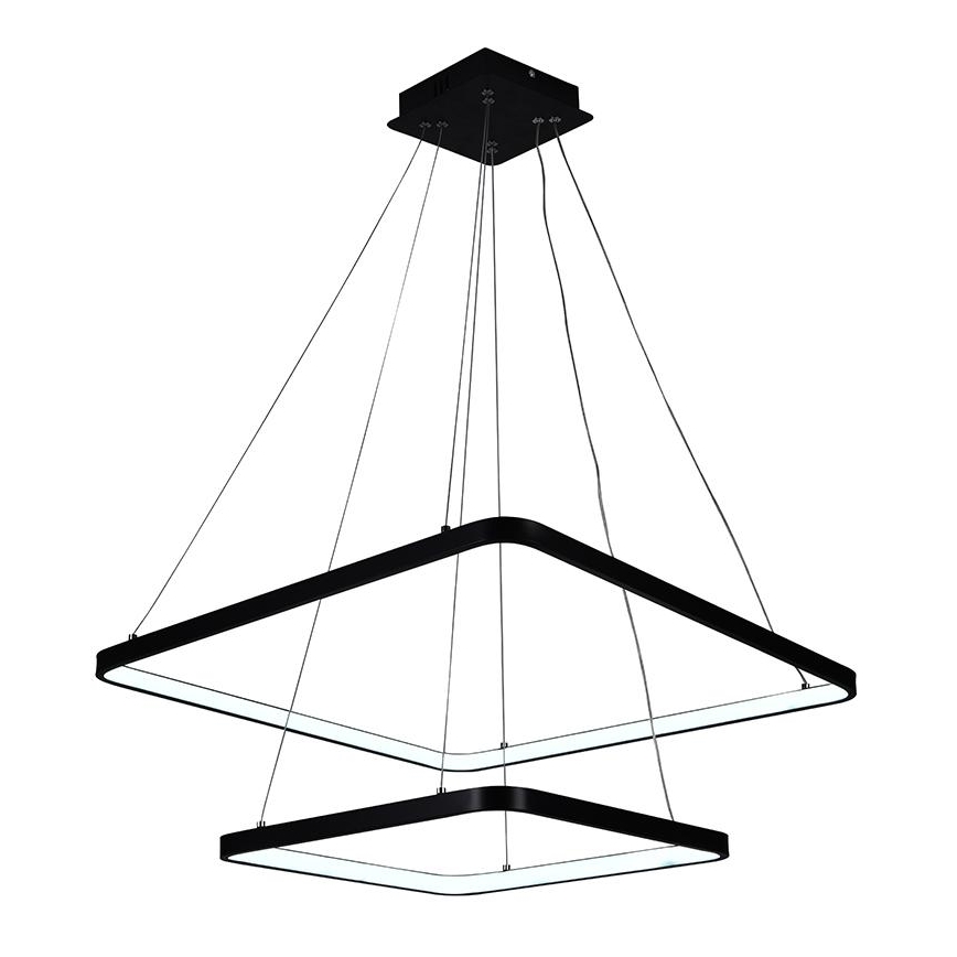 Підвісна LED люстра з регулюванням яскравості LED/90W/230V 3000-6500K + дистанційне керування