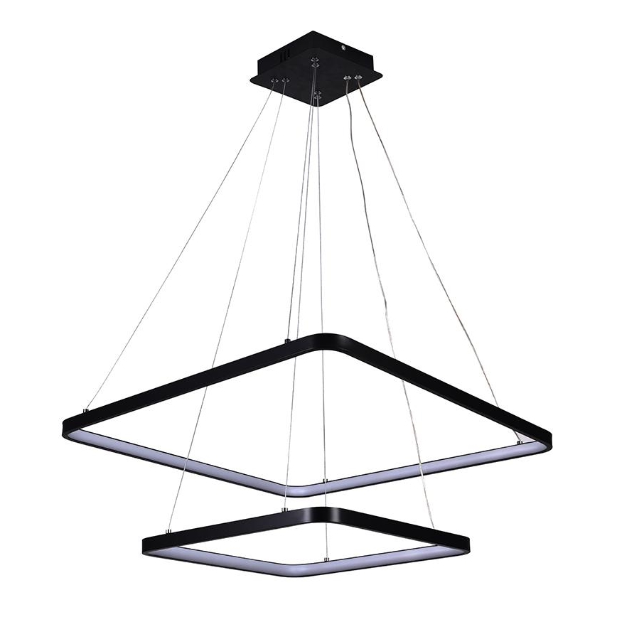 Підвісна LED люстра з регулюванням яскравості LED/90W/230V 3000-6500K + дистанційне керування