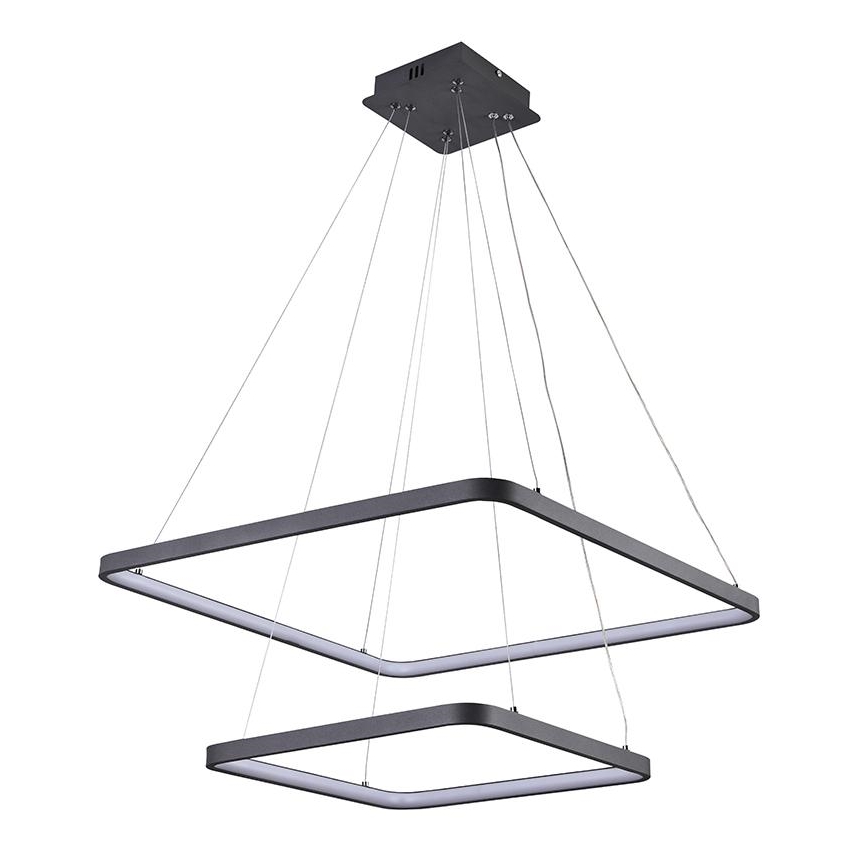 Підвісна LED люстра з регулюванням яскравості LED/90W/230V 3000-6500K + дистанційне керування