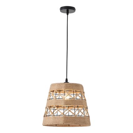 Підвісна люстра 1xE27/15W/230V бежевий