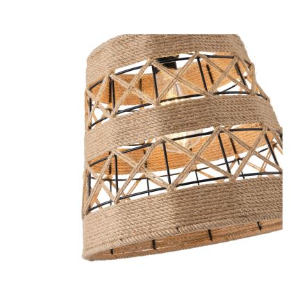 Підвісна люстра 1xE27/15W/230V бежевий