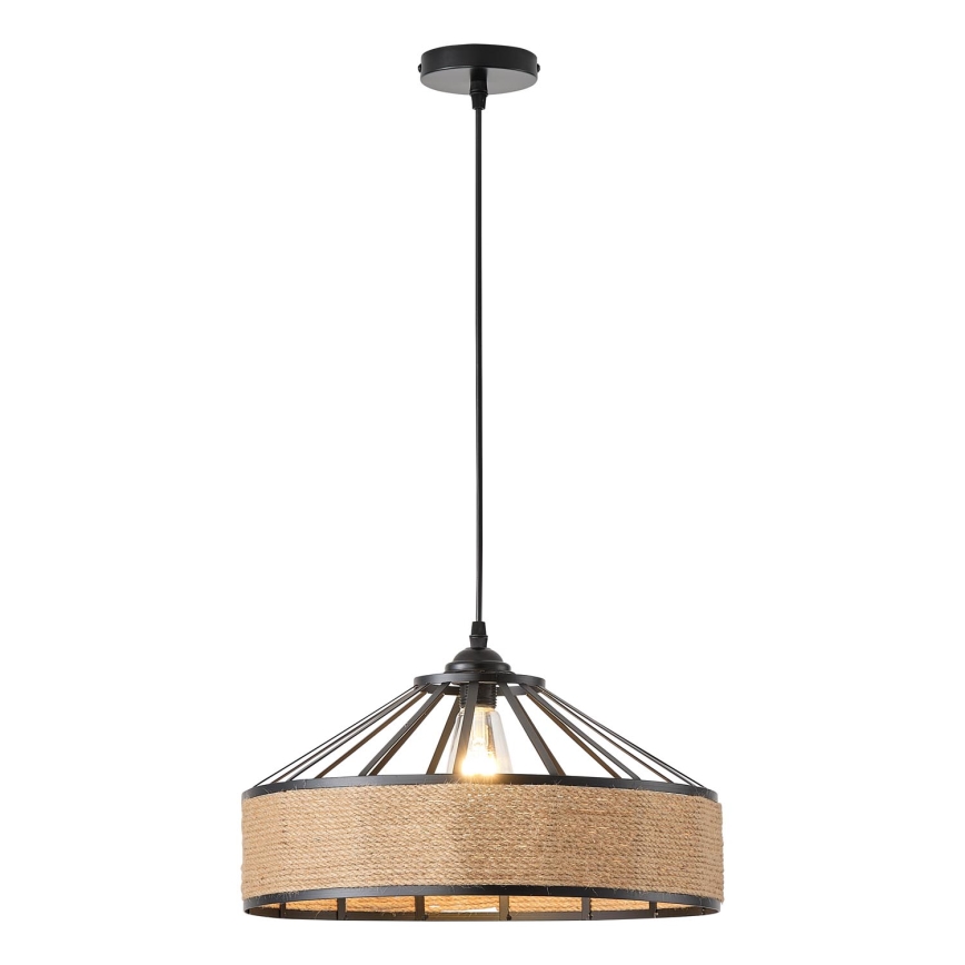 Підвісна люстра 1xE27/15W/230V бежевий