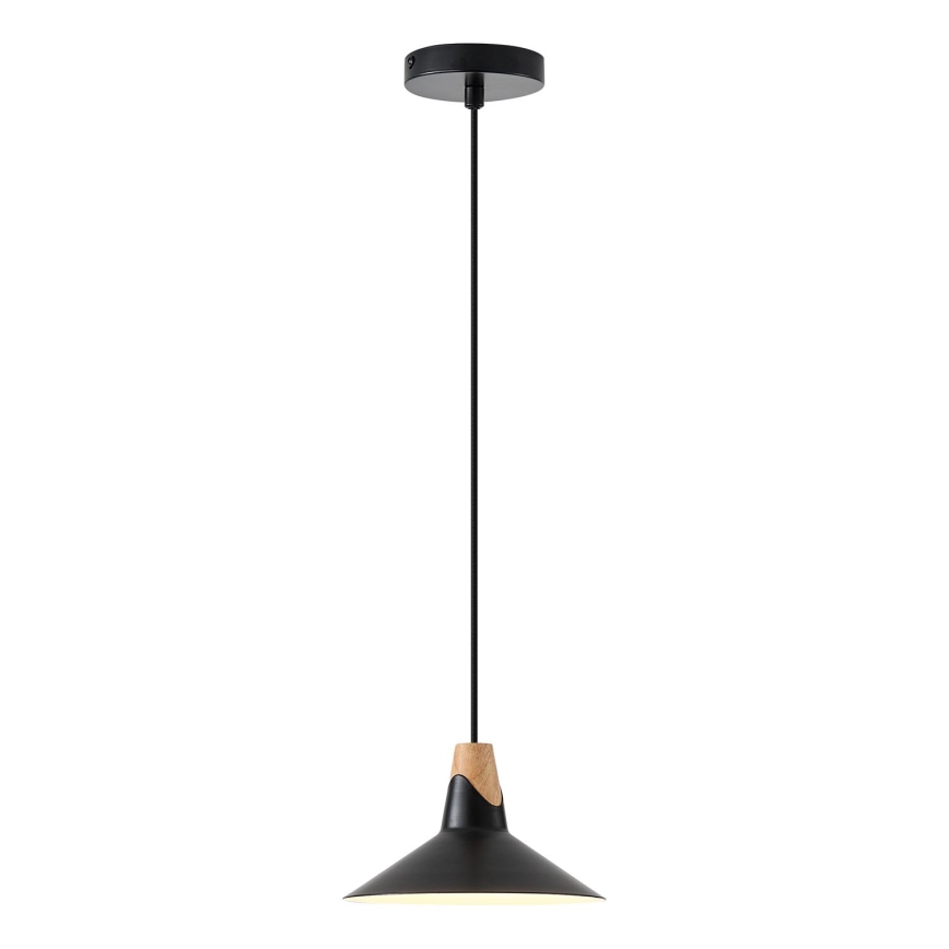 Підвісна люстра 1xE27/15W/230V чорний